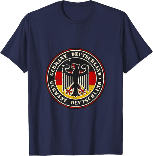 German Bird Germany Eagle Deutschland GER Country Gift T-Shirt - T-Shirt | Navy