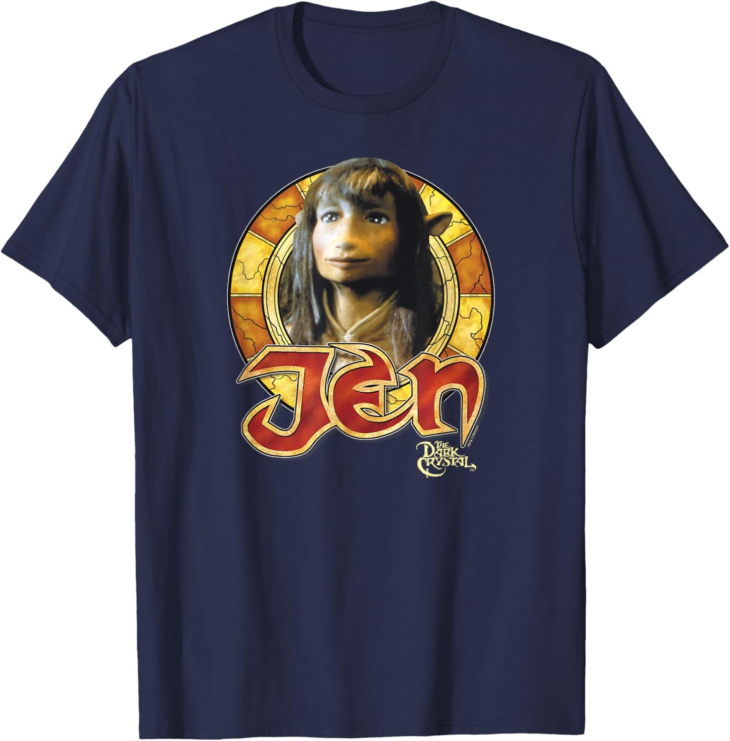 The Dark Crystal Jen Circle T-Shirt - T-Shirt | Navy