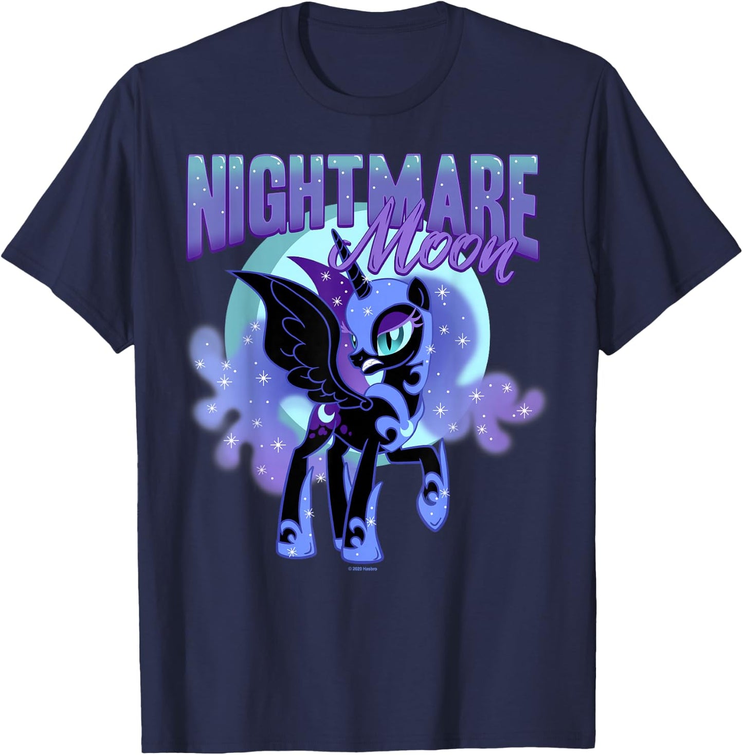 My Little Pony: Friendship is Magic Luna Nightmare Moon T-Shirt - T-Shirt | Navy