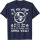 You Are Either On My Side By My Side Viking T-Shirt - T-Shirt | Navy