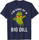 Cucumber Vegan I'm Kind Of A Big Dill T-Shirt - T-Shirt | Navy