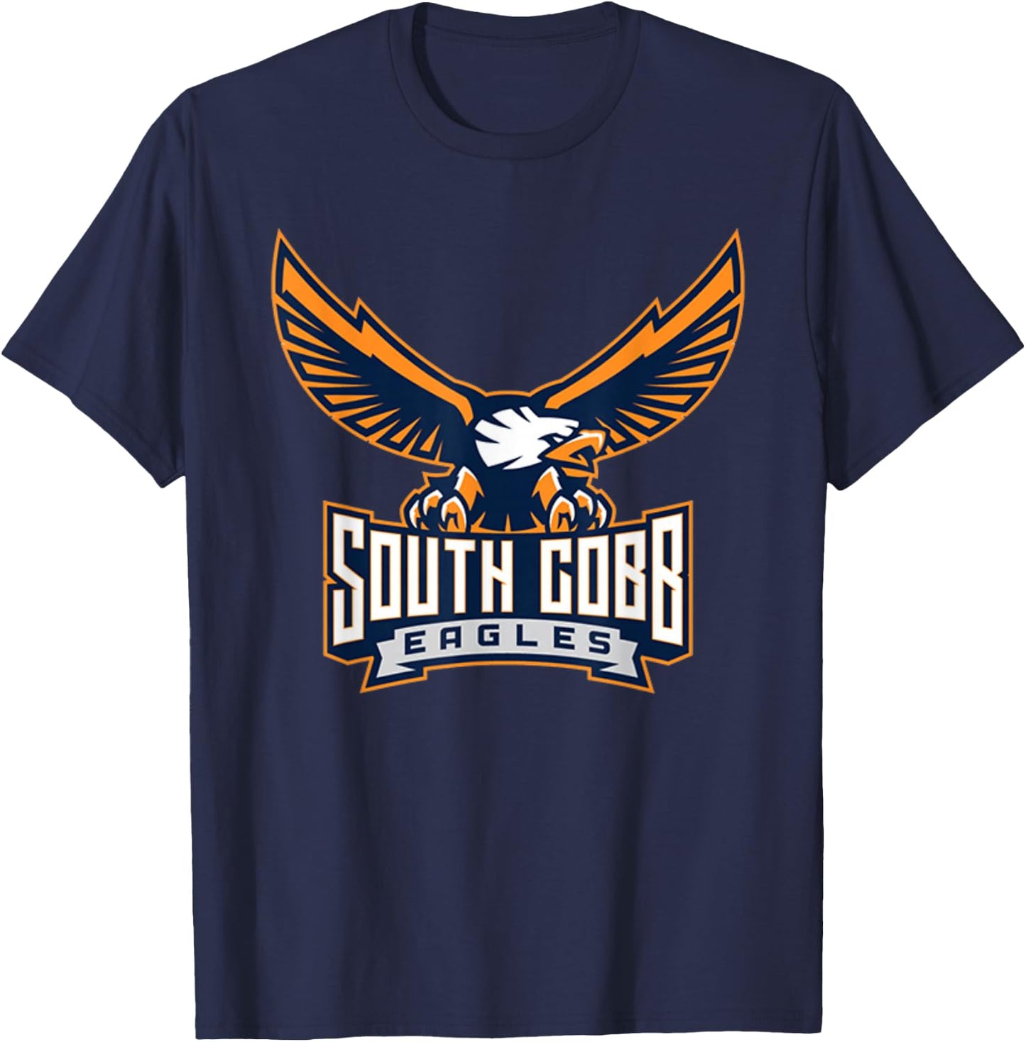 South Cobb High School Eagles T-Shirt - T-Shirt | Navy