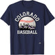 Colorado Baseball Rocky Mountain Team T-Shirt - T-Shirt | Navy
