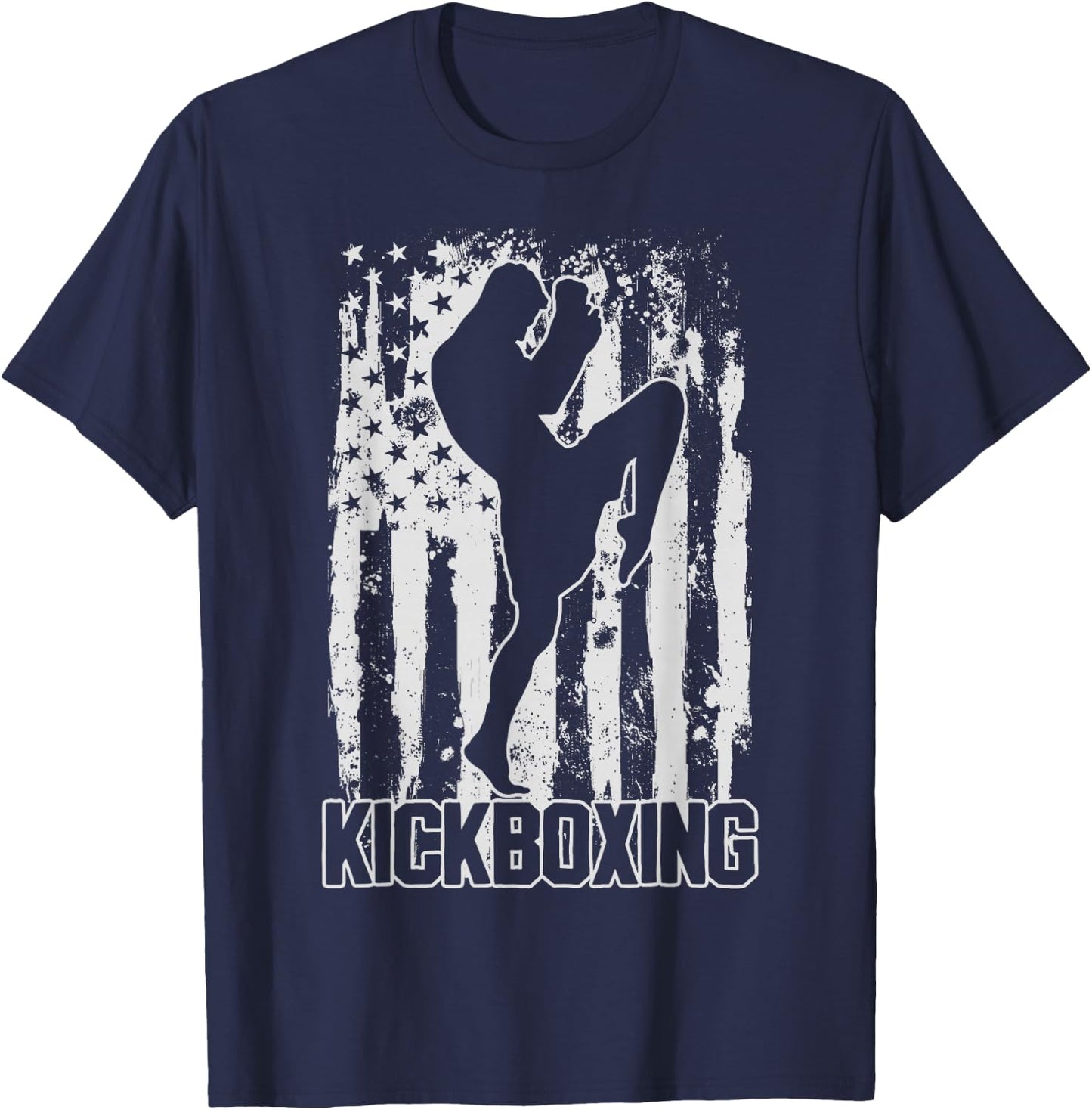 Kickboxing Kickboxer Gift T-Shirt - T-Shirt | Navy