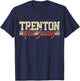 Trenton New Jersey Retro Vintage T-Shirt - T-Shirt | Navy