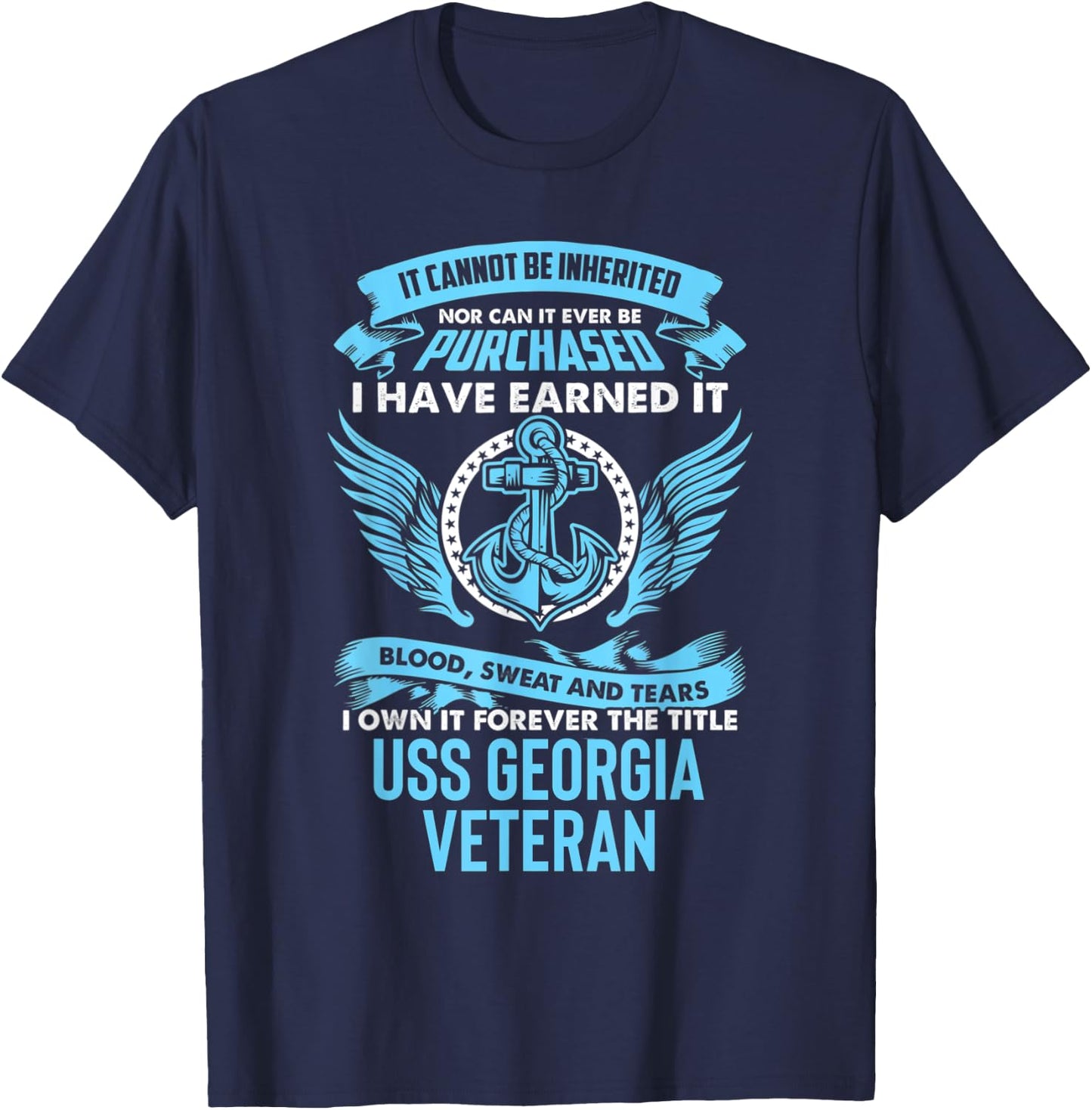 USS Georgia SSGN-729 Submarine T-Shirt - T-Shirt | Navy