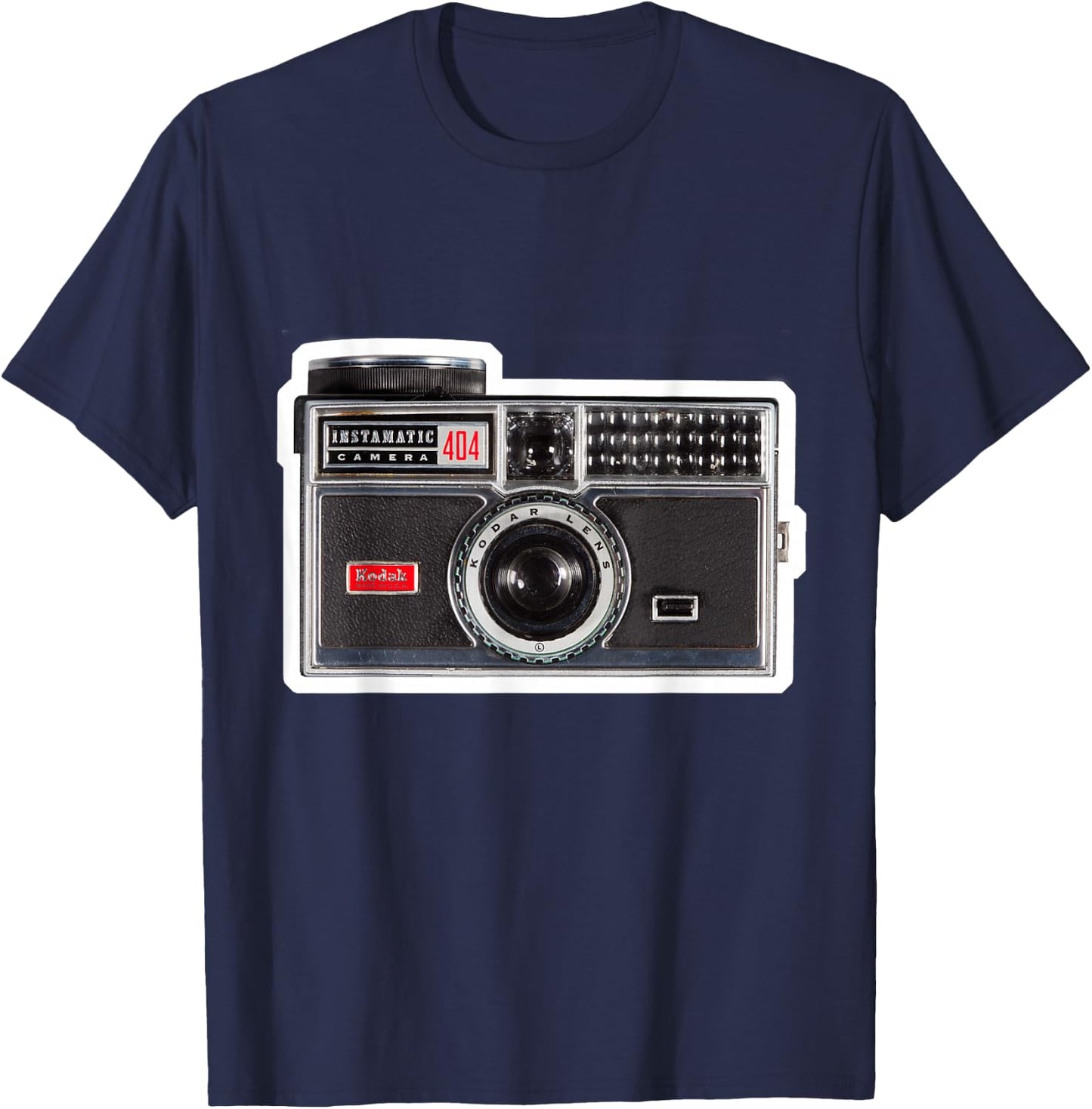 KODAK INSTAMATIC Camera Design T-Shirt - T-Shirt | Navy