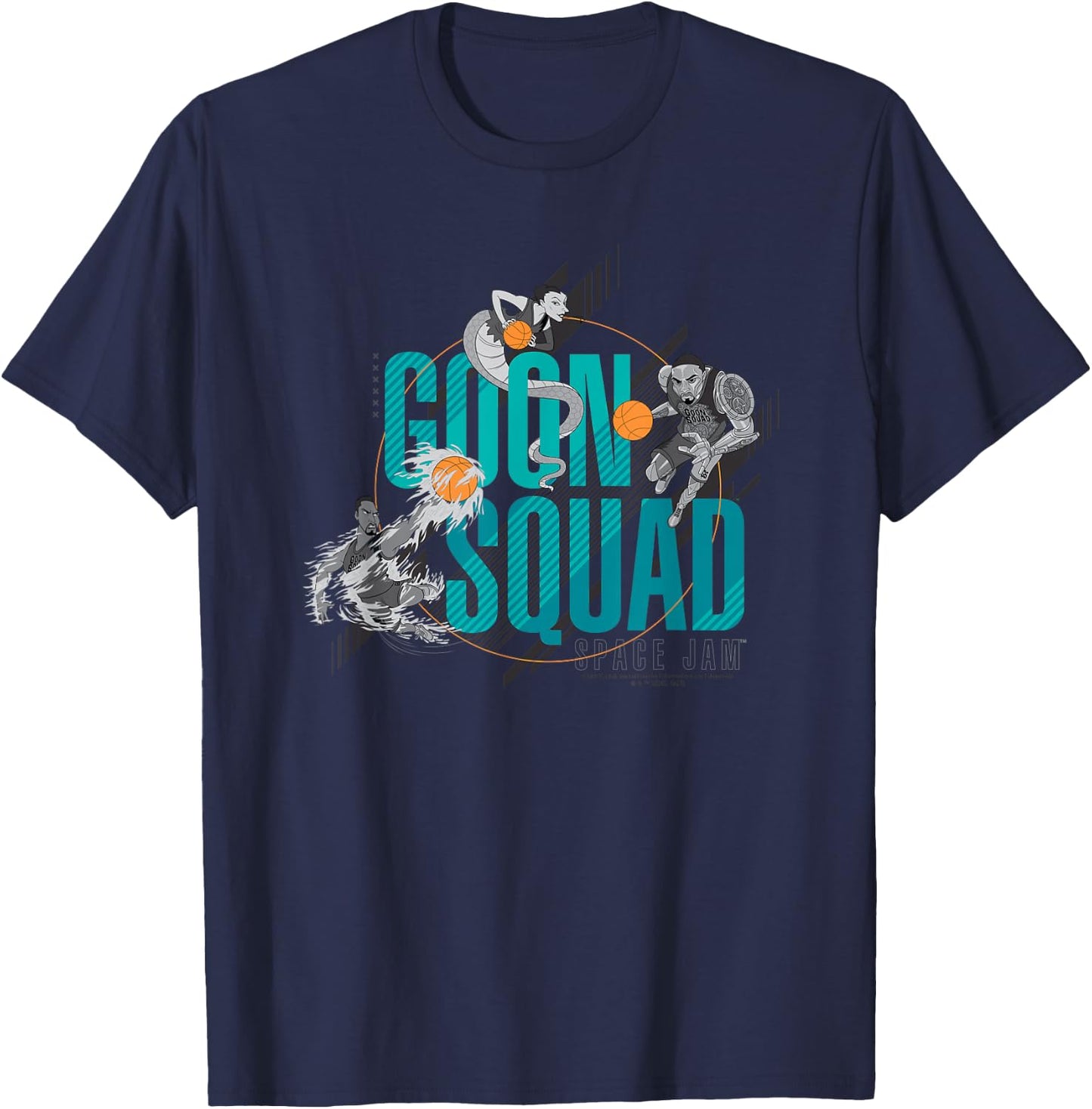 Space Jam: A New Legacy Goon Squad Trio T-Shirt - T-Shirt | Navy
