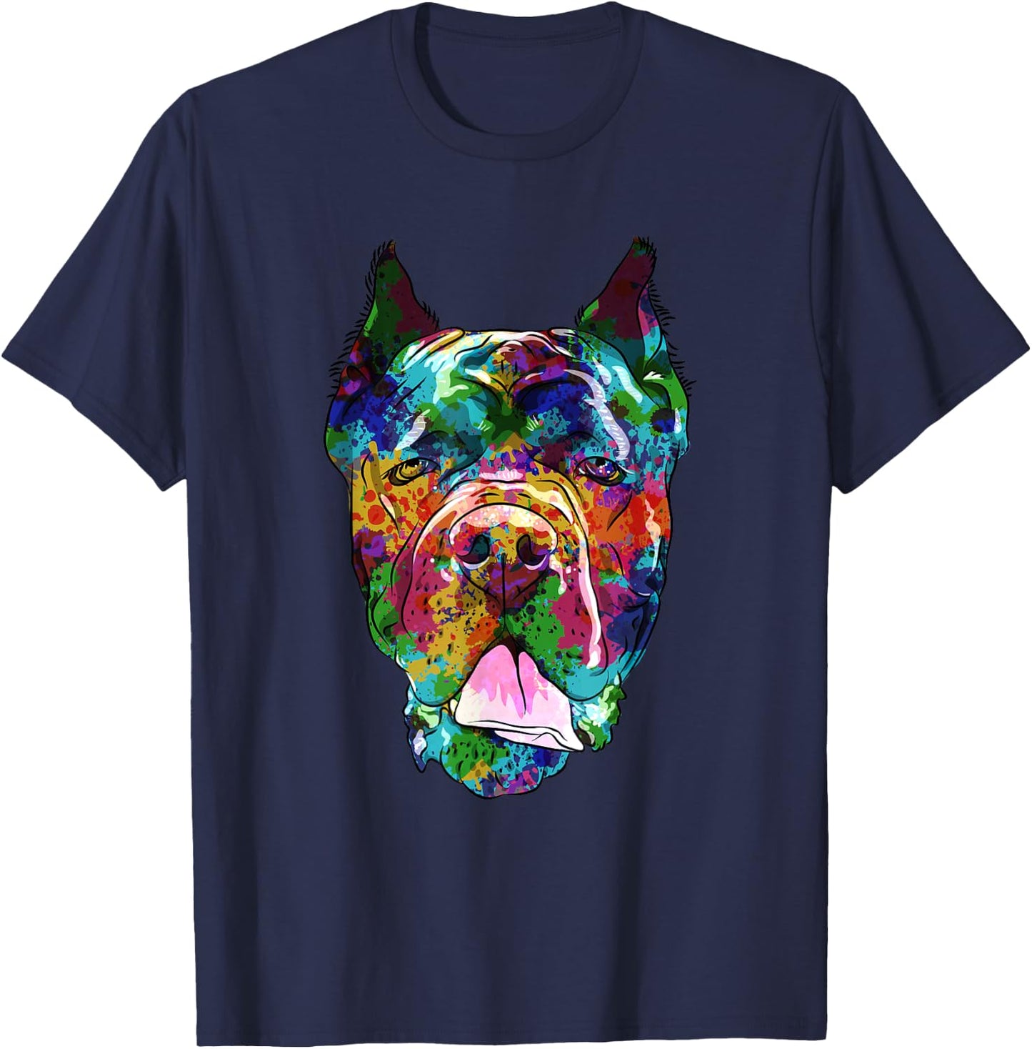 Cane Corso Silhouette Dog Italian Mastiff Men Women Kids T-Shirt - T-Shirt | Navy