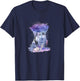 Disney Winnie The Pooh Eeyore Watercolor Rain Cloud T-Shirt - T-Shirt | Navy