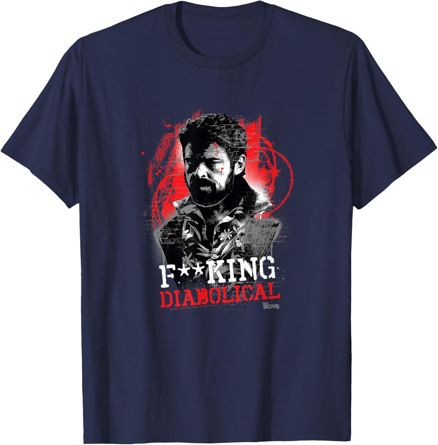 The Boys Diabolical Butcher T-Shirt - T-Shirt | Navy