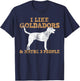 Goldador Labrador T-Shirt - T-Shirt | Navy