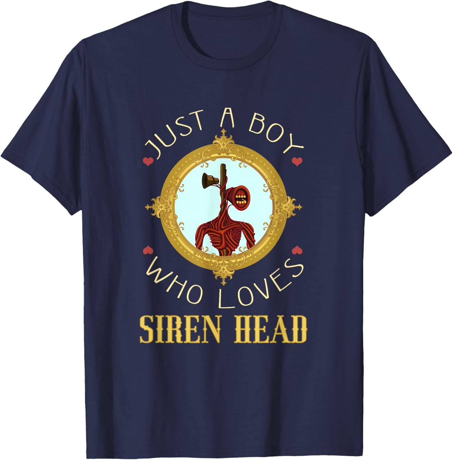 American Cryptid Siren Head T-Shirt - T-Shirt | Navy