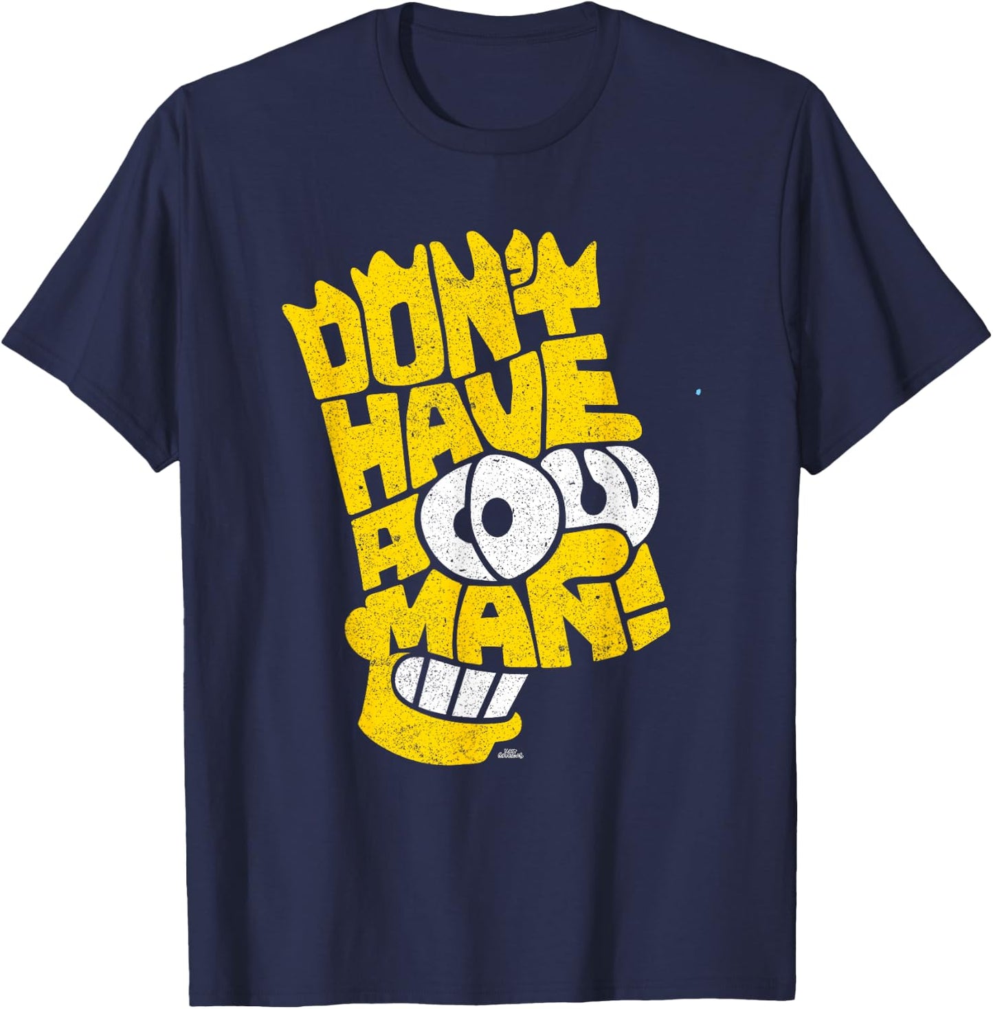 The Simpsons Bart Simpson Don't Have A Cow Man T-Shirt - T-Shirt | Navy