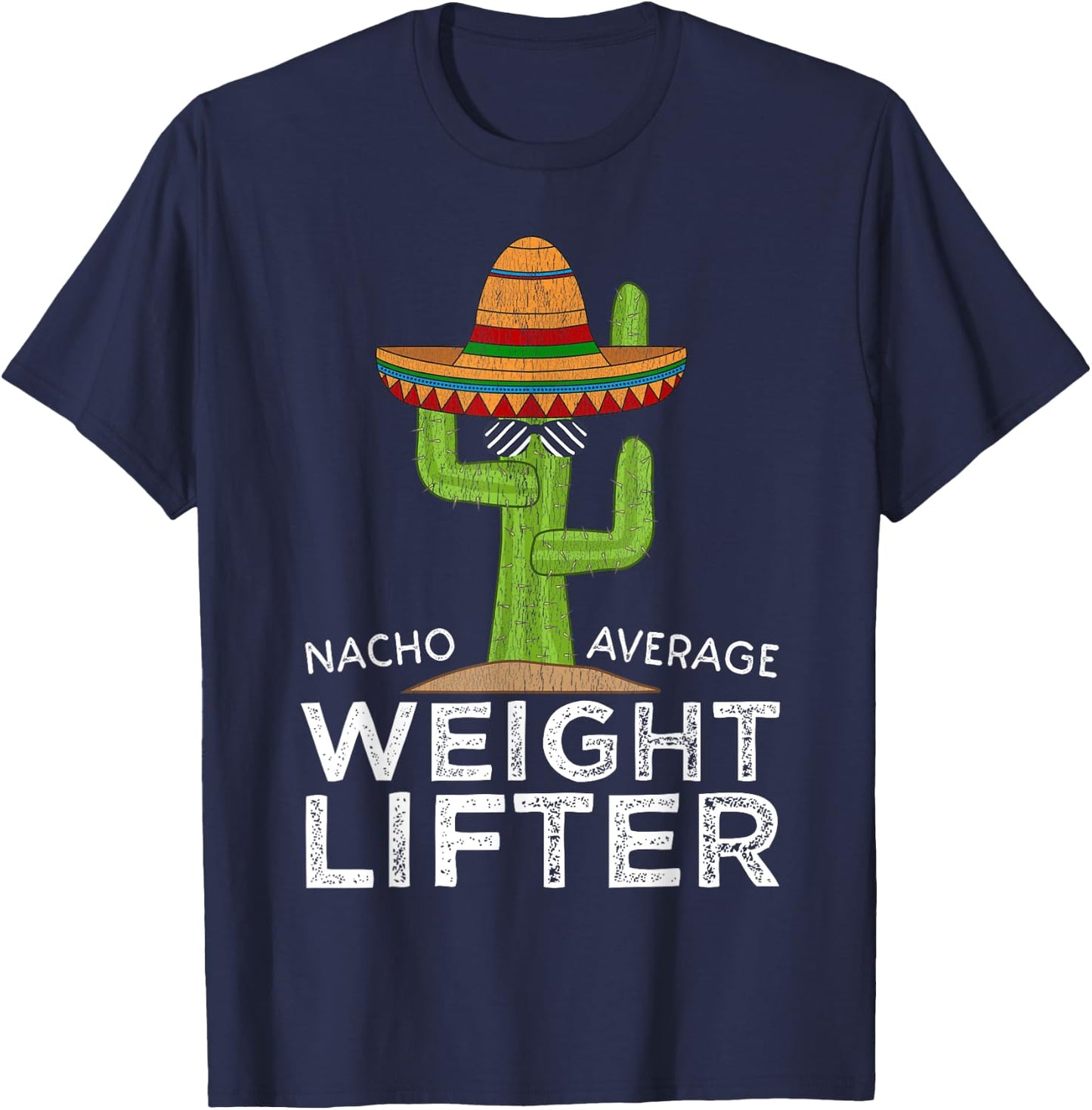 Workout Weightlifting Lifter Humor | Funny Weight Lifting T-Shirt - T-Shirt | Navy