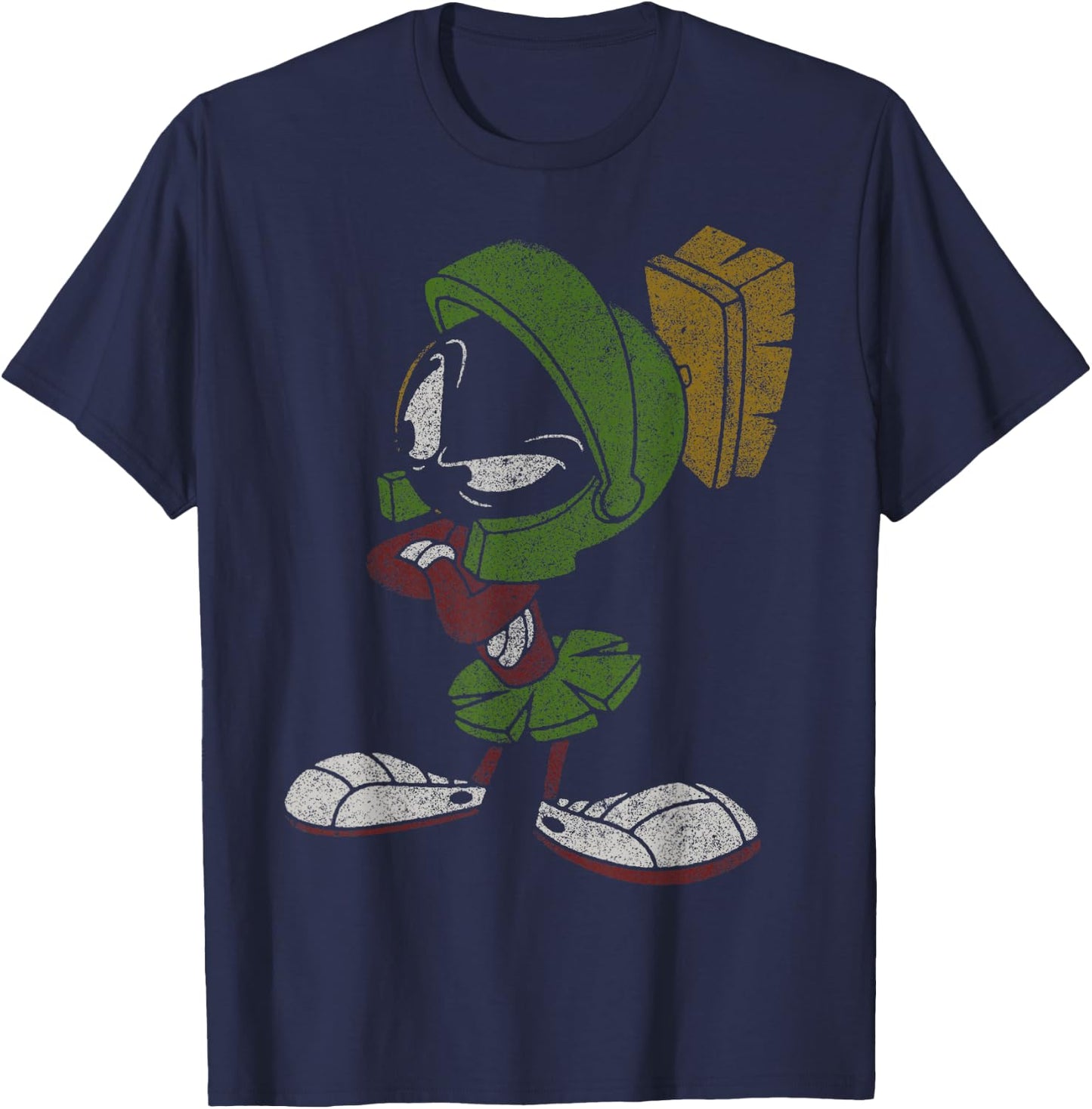 Looney Tunes Marvin The Martian Attitude T-Shirt - T-Shirt | Navy