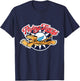 Funny Cool Tiger Flying Novelty Graphic & Cool Designs T-Shirt - T-Shirt | Navy