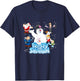 Frosty The Snowman - Frosty Cast T-Shirt - T-Shirt | Navy