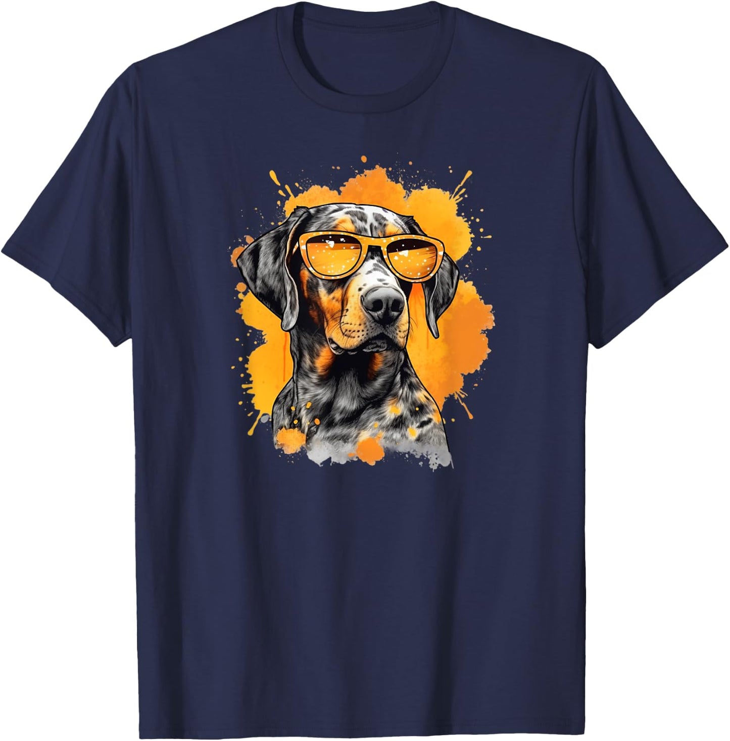 Catahoula Leopard Dog Men Women Girls Kids T-Shirt - T-Shirt | Navy