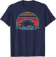 Armadillo Lover Animal Retro Vintage 80s Style T-Shirt - T-Shirt | Navy