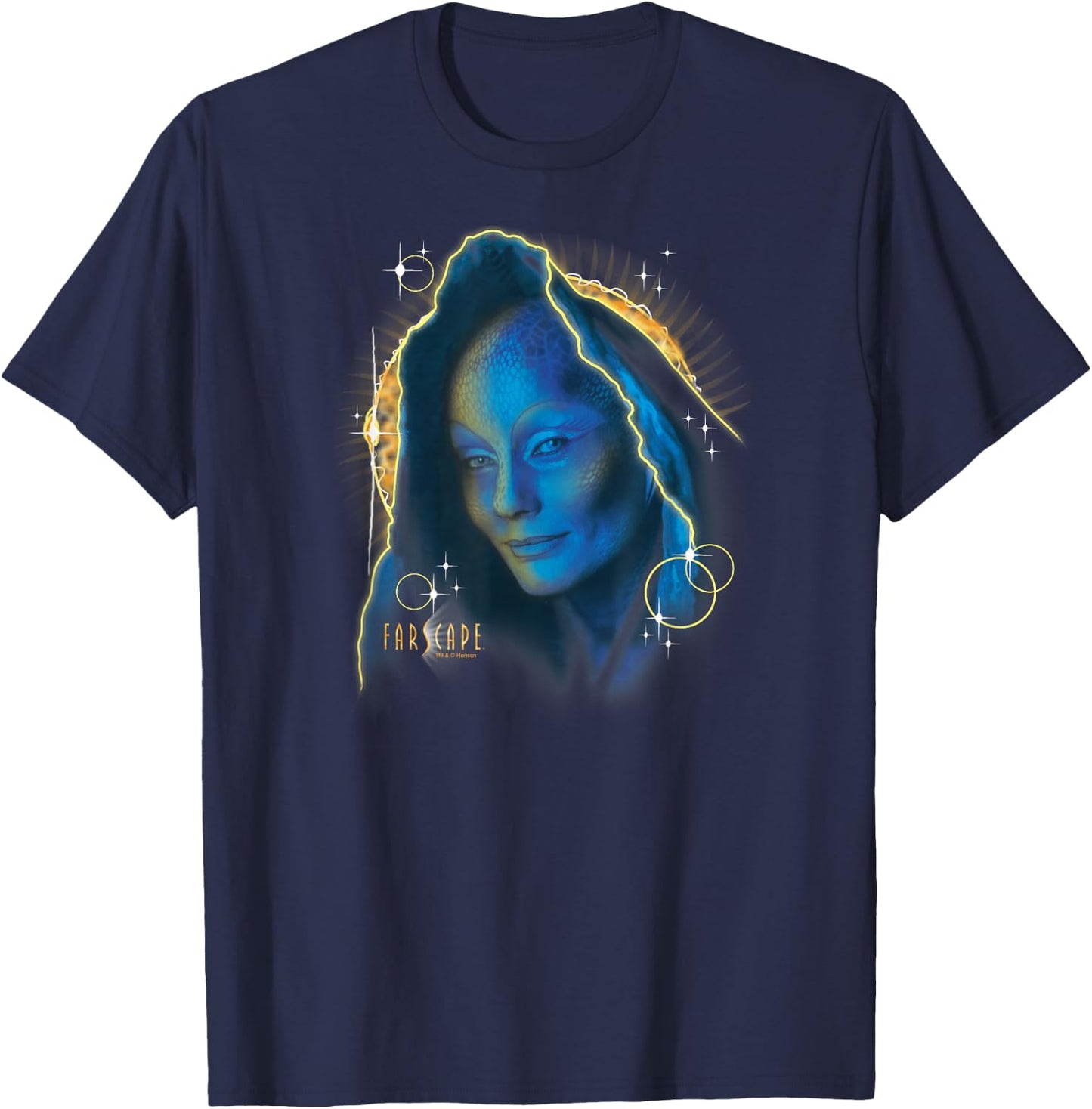 Farscape Solar Flare T-Shirt - T-Shirt | Navy
