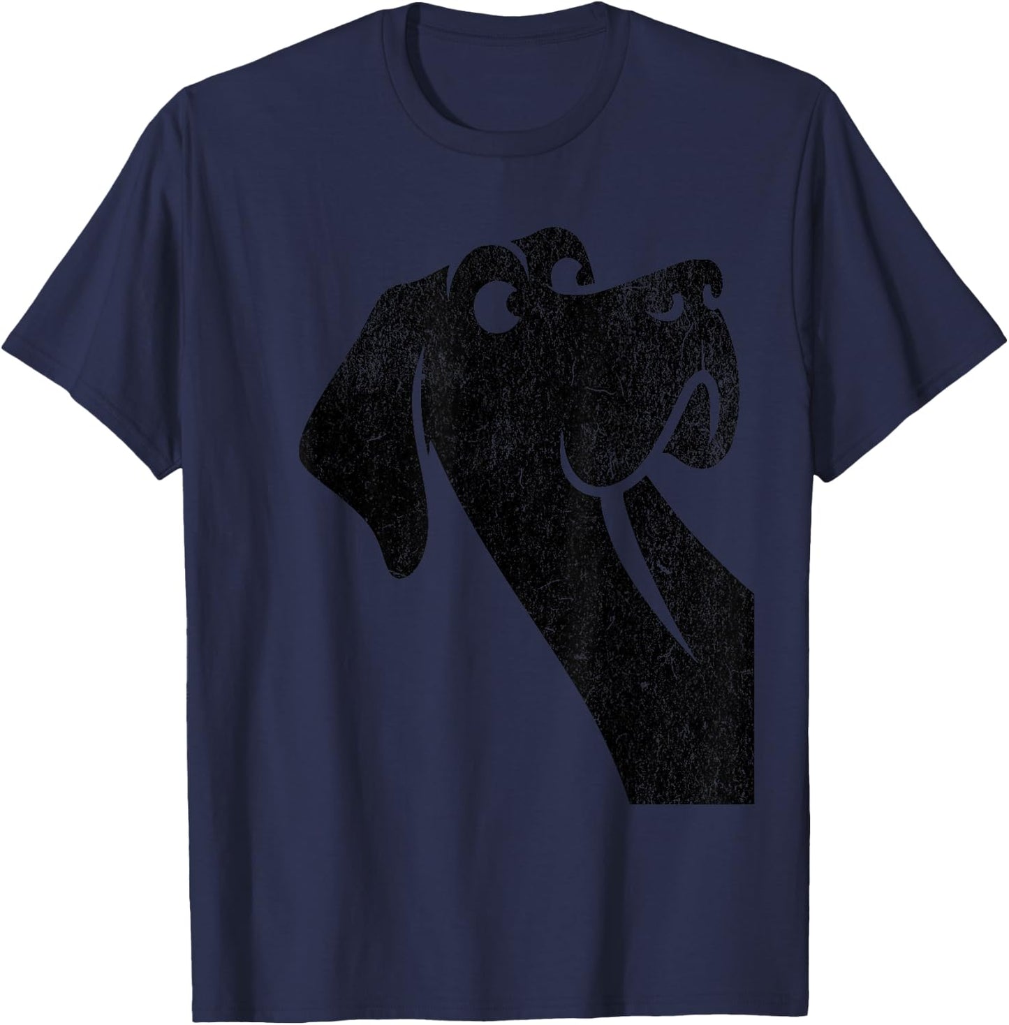 Goofy Giant Adorable Large Gentle Dog Lover Great Dane Women Girls Kids T-Shirt - T-Shirt | Navy