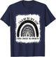 Rainbow I Wear Black For Skin Cancer Awareness Month T-Shirt - T-Shirt | Navy