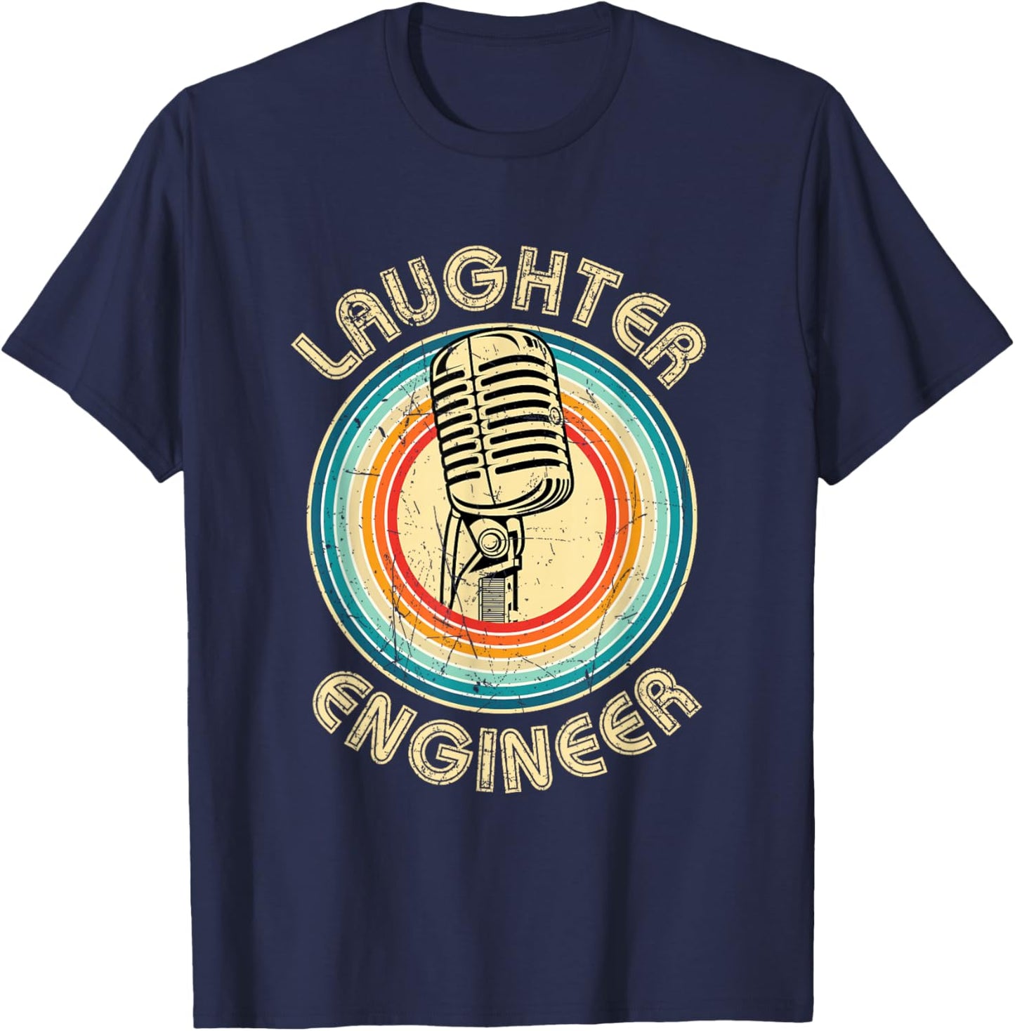 Stand Up Comedian Humor Open Mic Funny Stand Up Comedy T-Shirt - T-Shirt | Navy