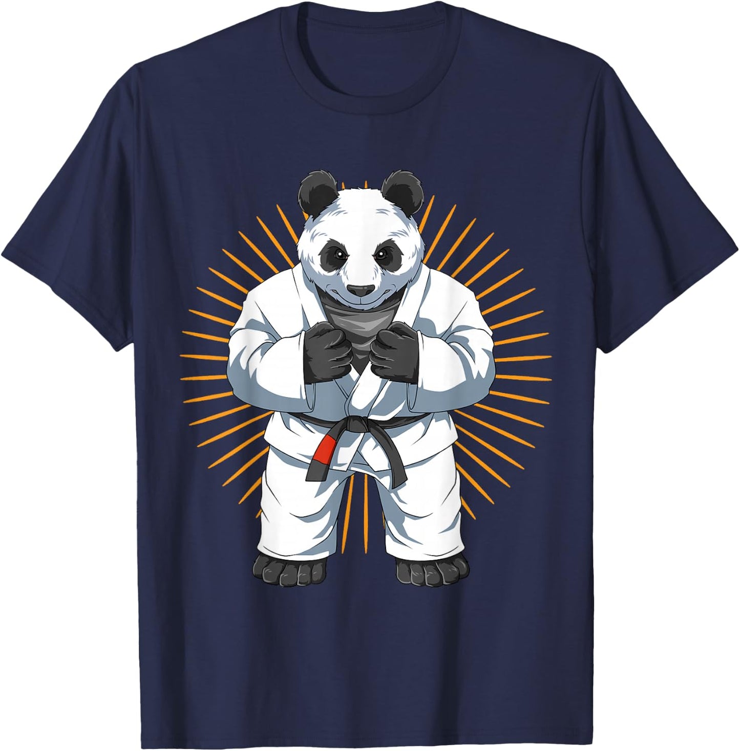 Panda - Brazilian Jiu-Jitsu BJJ Gift T-Shirt - T-Shirt | Navy