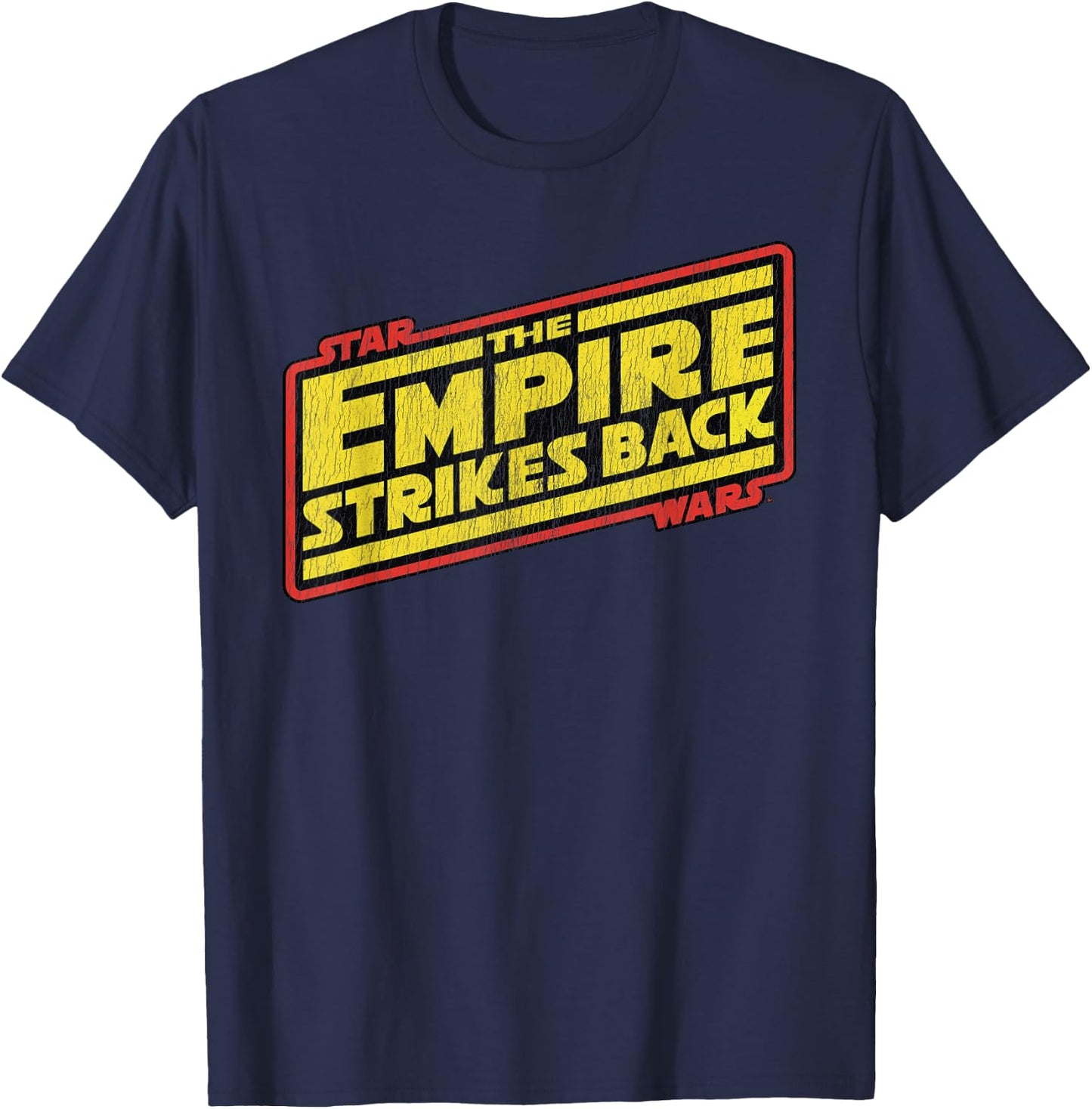 Star Wars Atari Arcade The Empire Strikes Back Retro T-Shirt - T-Shirt | Navy