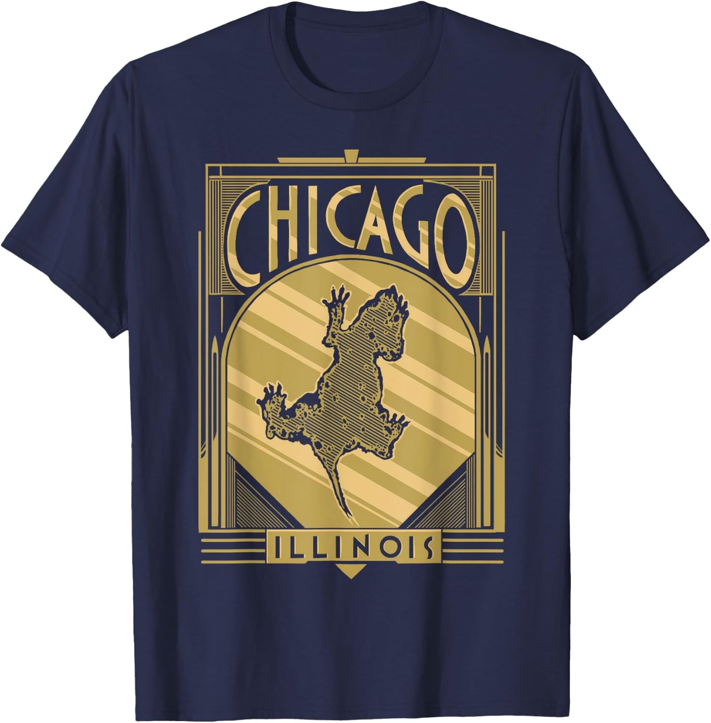 Chicago Rat Hole T-Shirt - T-Shirt | Navy