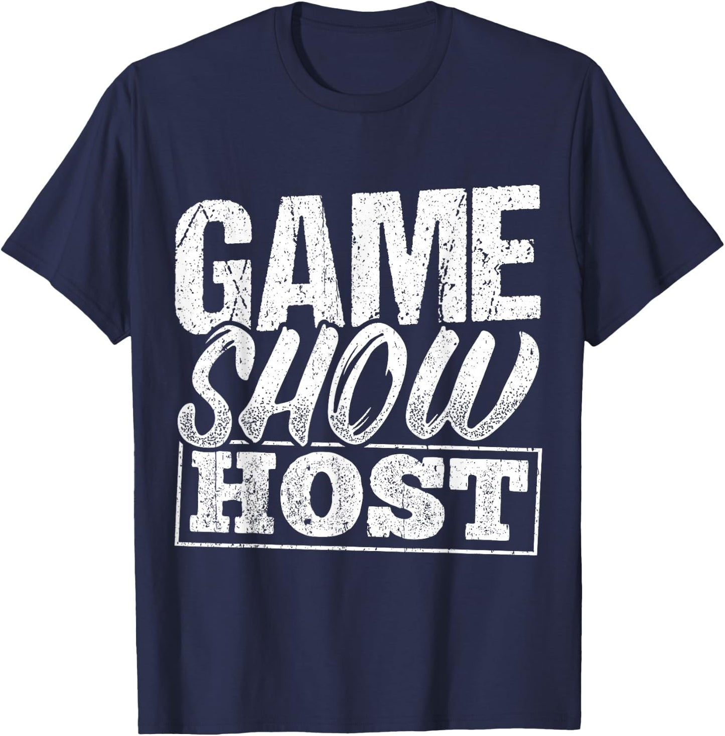 Game show host - party trivia night gamer entertainment T-Shirt - T-Shirt | Navy