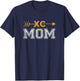 XC Mum Cross Mountain Bike Mom Gift T-Shirt - T-Shirt | Navy