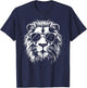 Lion Sunglasses Graphic T-Shirt - T-Shirt | Navy