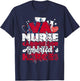 VA Nurse Caring For America's Heroes Gift T-Shirt - T-Shirt | Navy