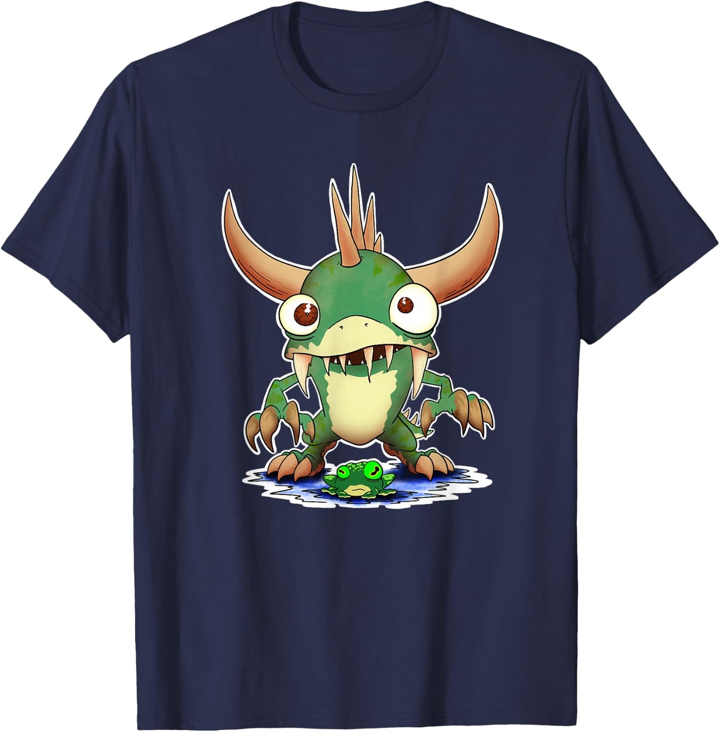 Wisconsin's Legendary Hodag of Rhinelander T-Shirt - T-Shirt | Navy