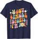 10Th Birthday Peace Out Single Digit Party 10 Year Old T-Shirt - T-Shirt | Navy