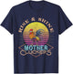Rise & Shine Vinage Rooster Funny Farm Chicken T-Shirt - T-Shirt | Navy