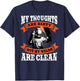 Welder Funny Welding Image On Back of Shirt T-Shirt - T-Shirt | Navy
