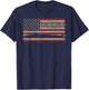 USS Lewis and Clark SSBN-644 Nuclear Submarine USA Flag Kids Men T-Shirt - T-Shirt | Navy