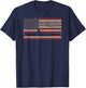 USS Conger SS-477 Submarine USA American Flag T-Shirt - T-Shirt | Navy