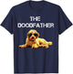 The Dood Father Men Golden Doodle Dog Lover Gift T-Shirt - T-Shirt | Navy