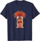 Disney The Muppets Rockstar Beaker Distressed Big Face T-Shirt - T-Shirt | Navy