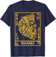 Ancient Egypt Maahes Egyptian War God Kemetic Art T-Shirt - T-Shirt | Navy