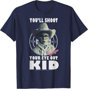 A Christmas Story Ralphie You'll Shoot Your Eye Out Kid T-Shirt - T-Shirt | Navy