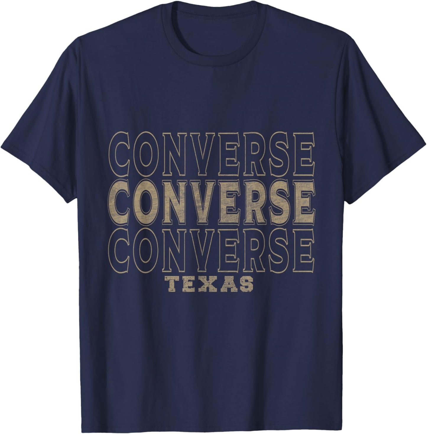 Vintage Converse Texas T-Shirt - T-Shirt | Navy