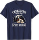Funny Sleep Nap My Spirit Animal Tricolor Cavalier Dog Lover T-Shirt - T-Shirt | Navy