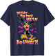Looney Tunes Daffy No Candy Halloween T-Shirt - T-Shirt | Navy