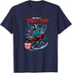 Marvel Spider-Man Ben Reilly The Scarlet Spider Epic Poster T-Shirt - T-Shirt | Navy