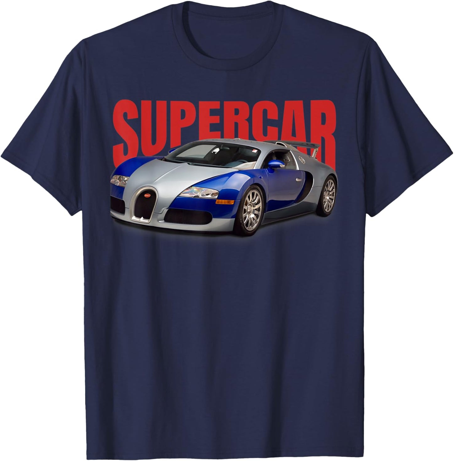 The best Supercar racing fan on the planet. T-Shirt - T-Shirt | Navy